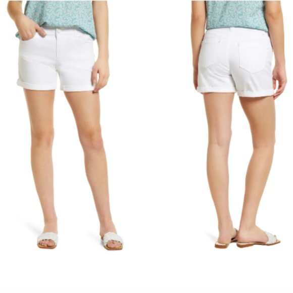 Wit & Wisdom Pants - Wit & Wisdom Women's Ab-Solution Cuff Denim Shorts